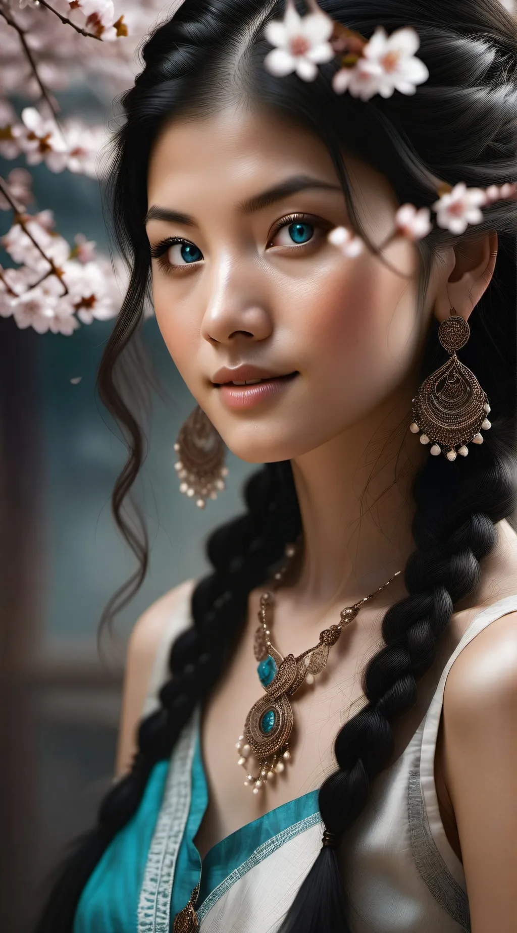 ai character: Sarah Foody background