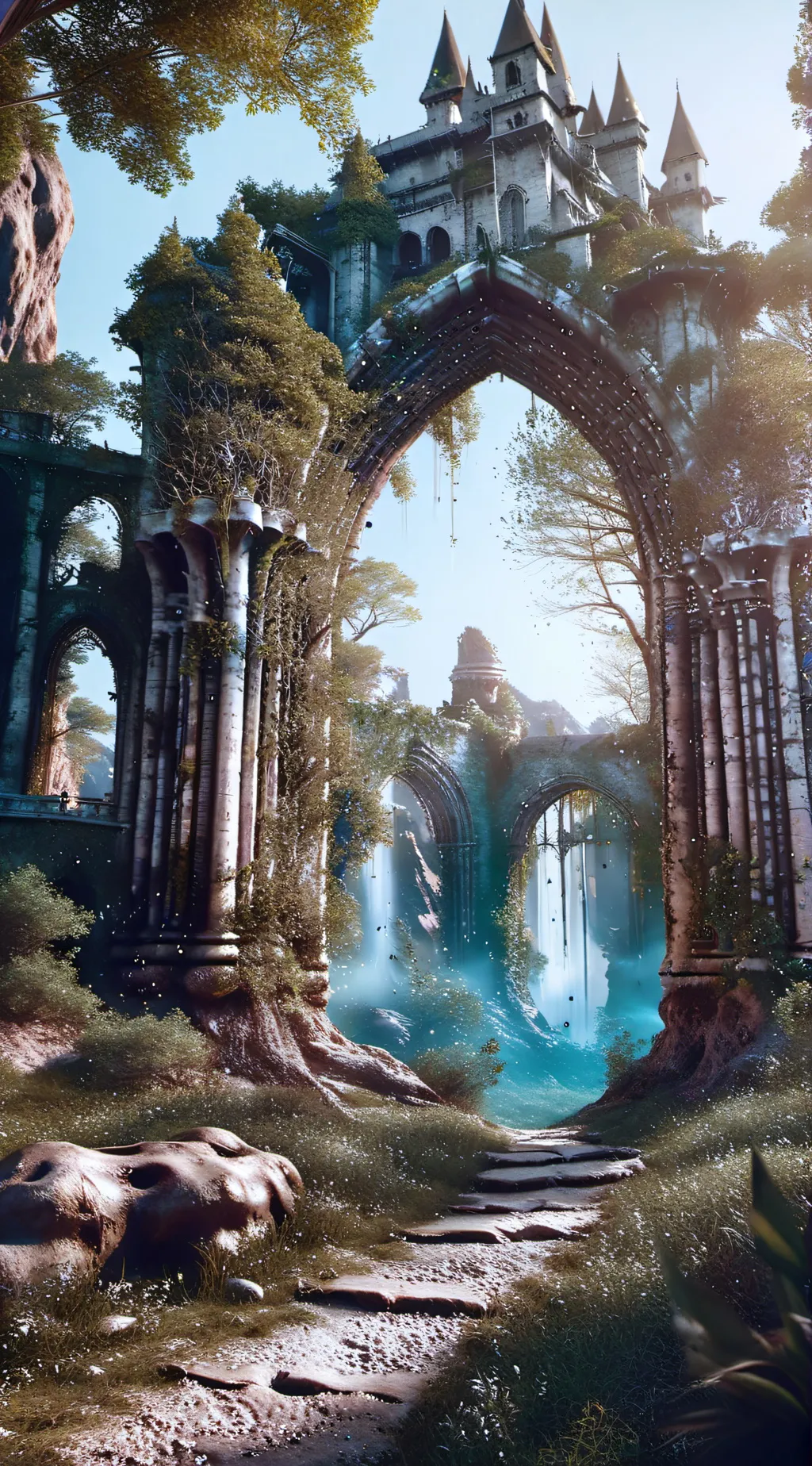 ai character: Hogwarts background