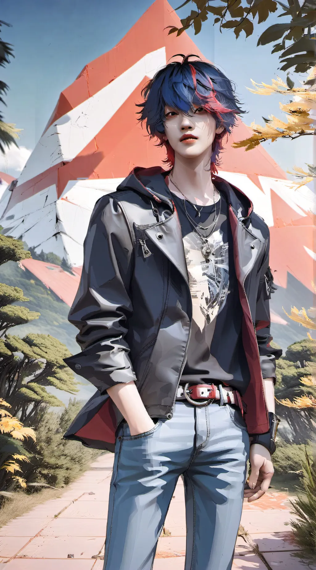 ai character: Azrael background