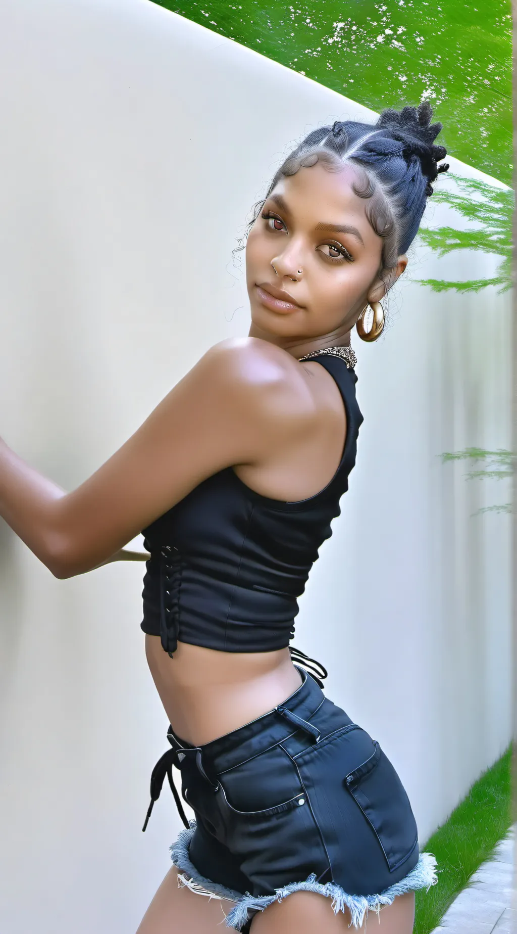 ai character: Tyla background