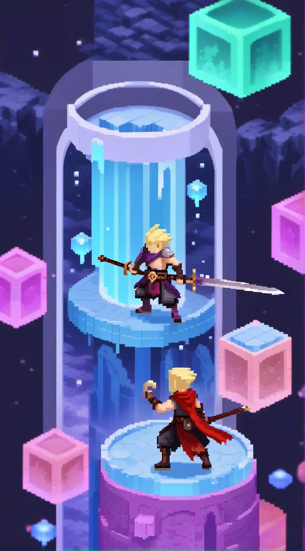 ai character: Super World RPG background