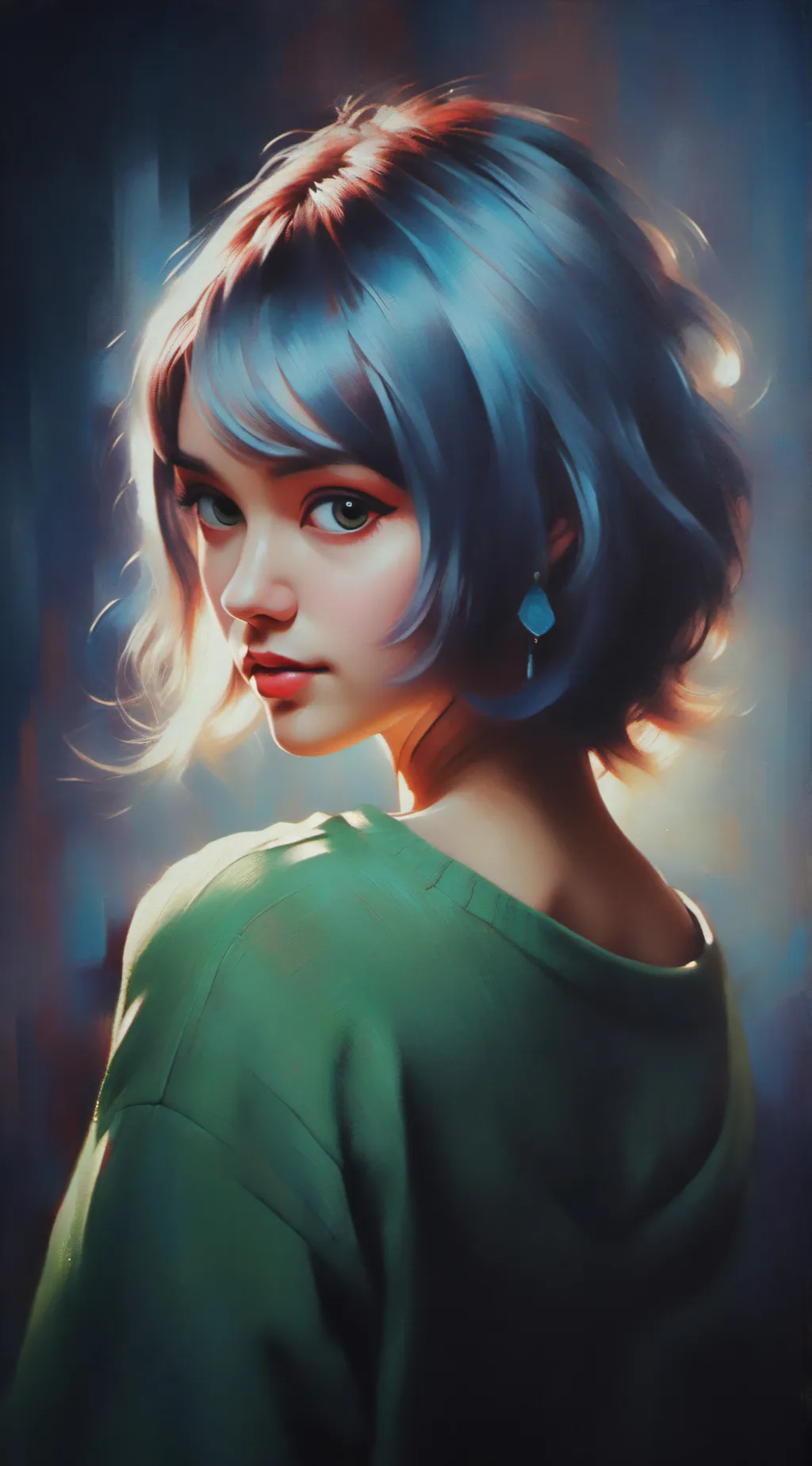 ai character: Inside out 2 background