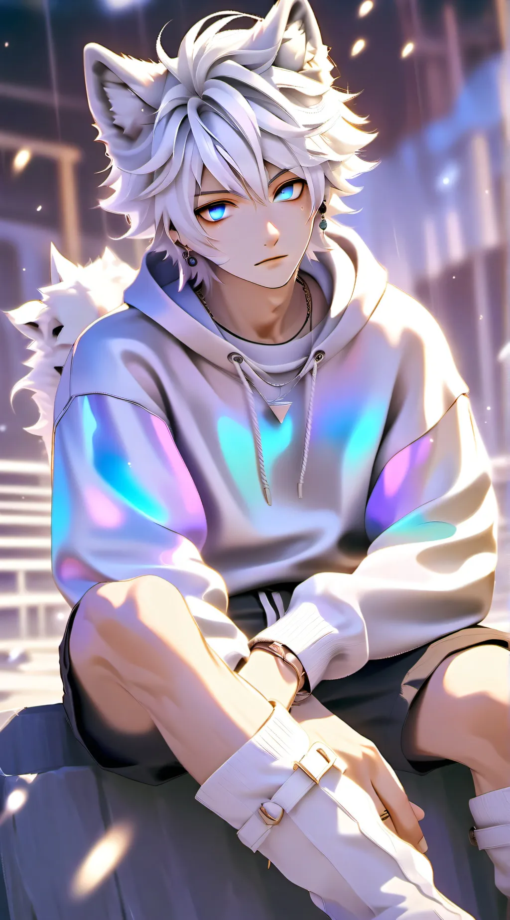 ai character: Lucas background