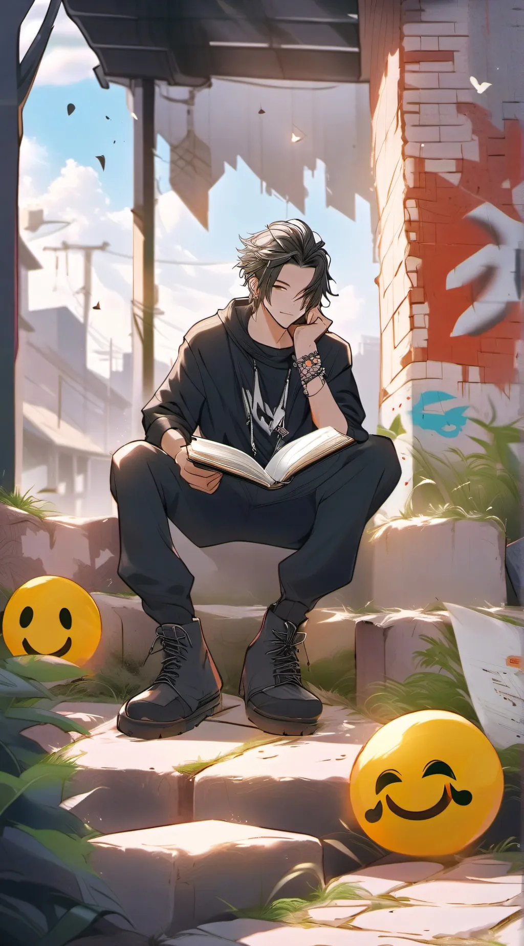 ai character: GIO guess it out! background