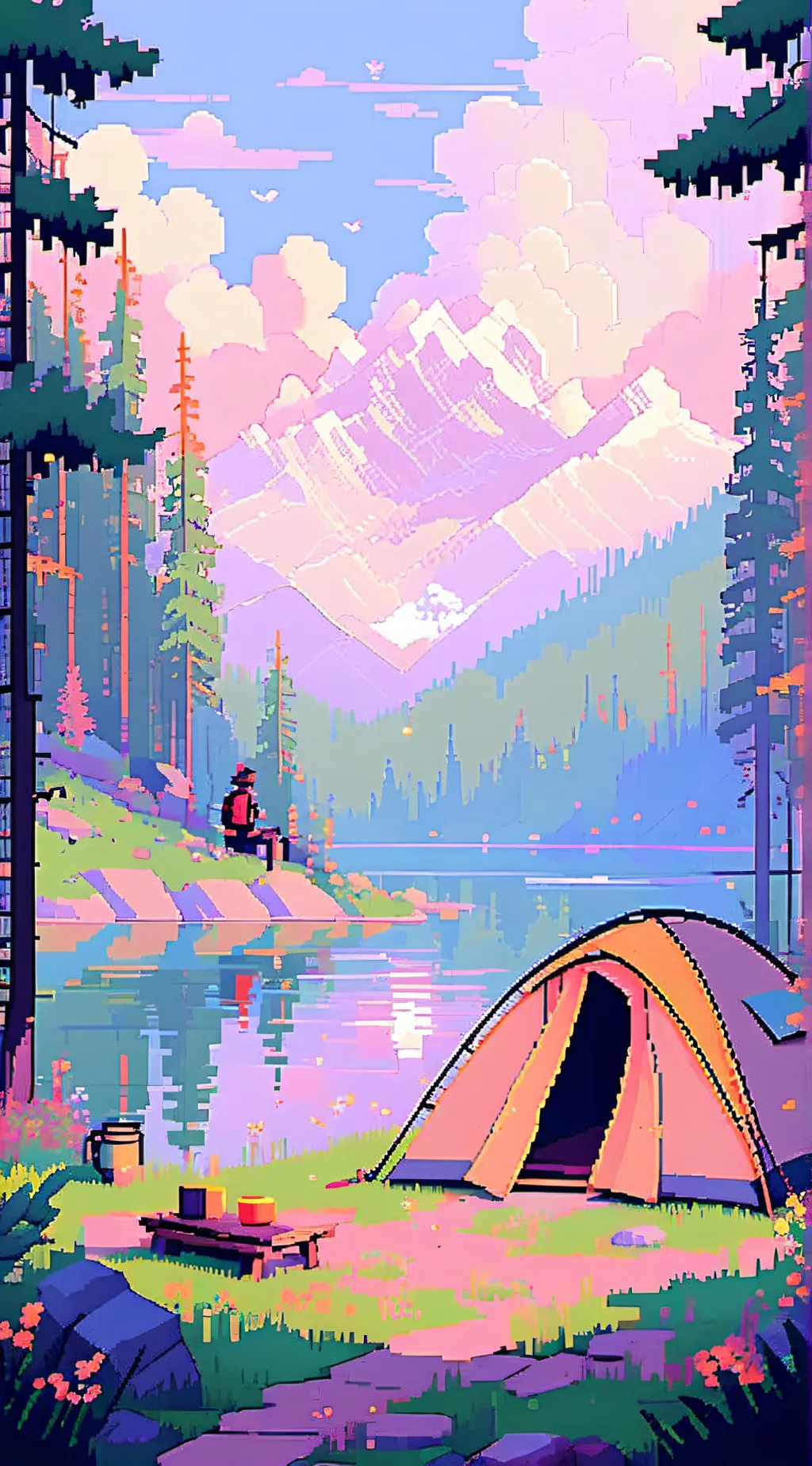 ai character: Camp Tribe  background