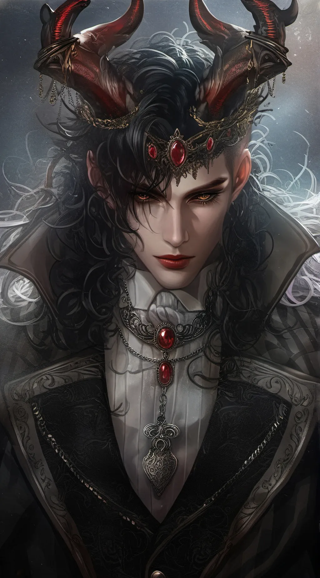 ai character: Exin Desen  background
