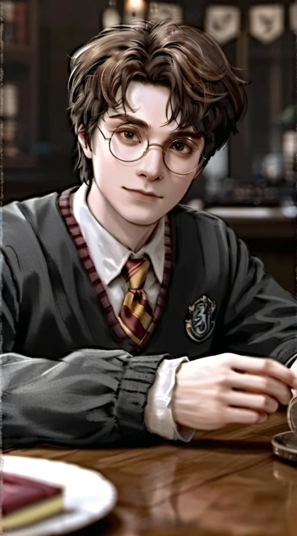 ai character: Harry Potter background