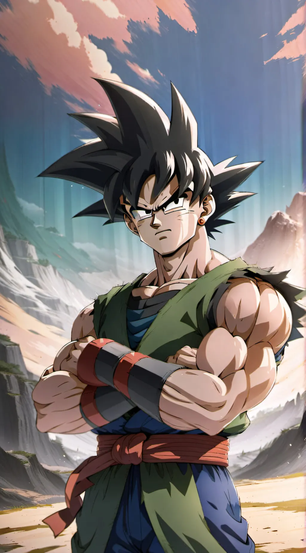 ai character: Bardock background