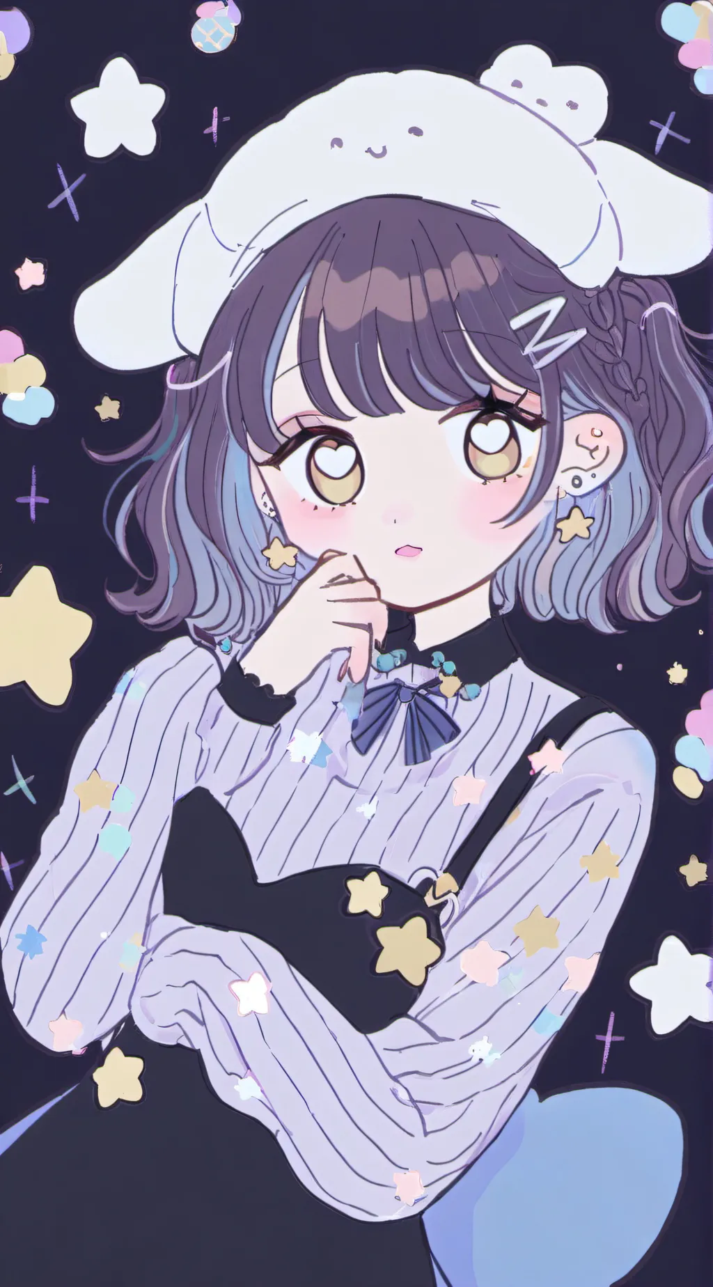 ai character: jjk background