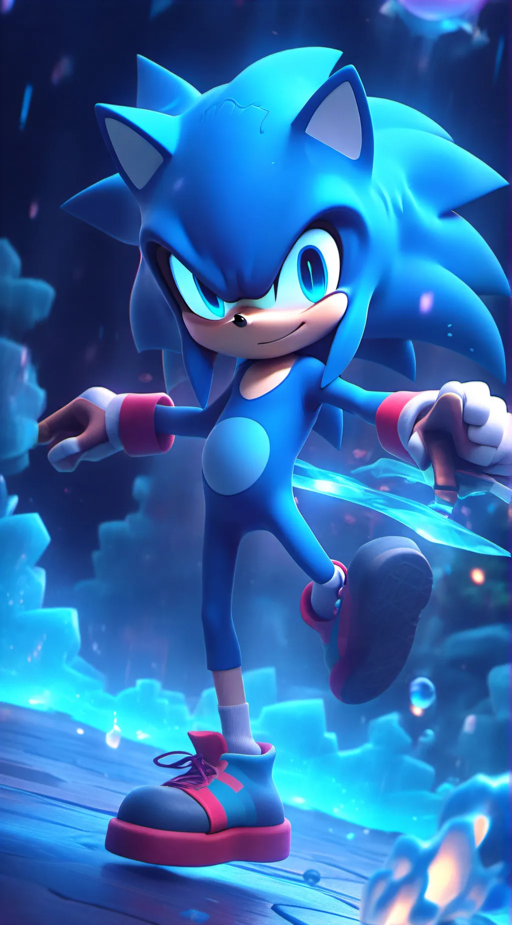 ai character: sonic background