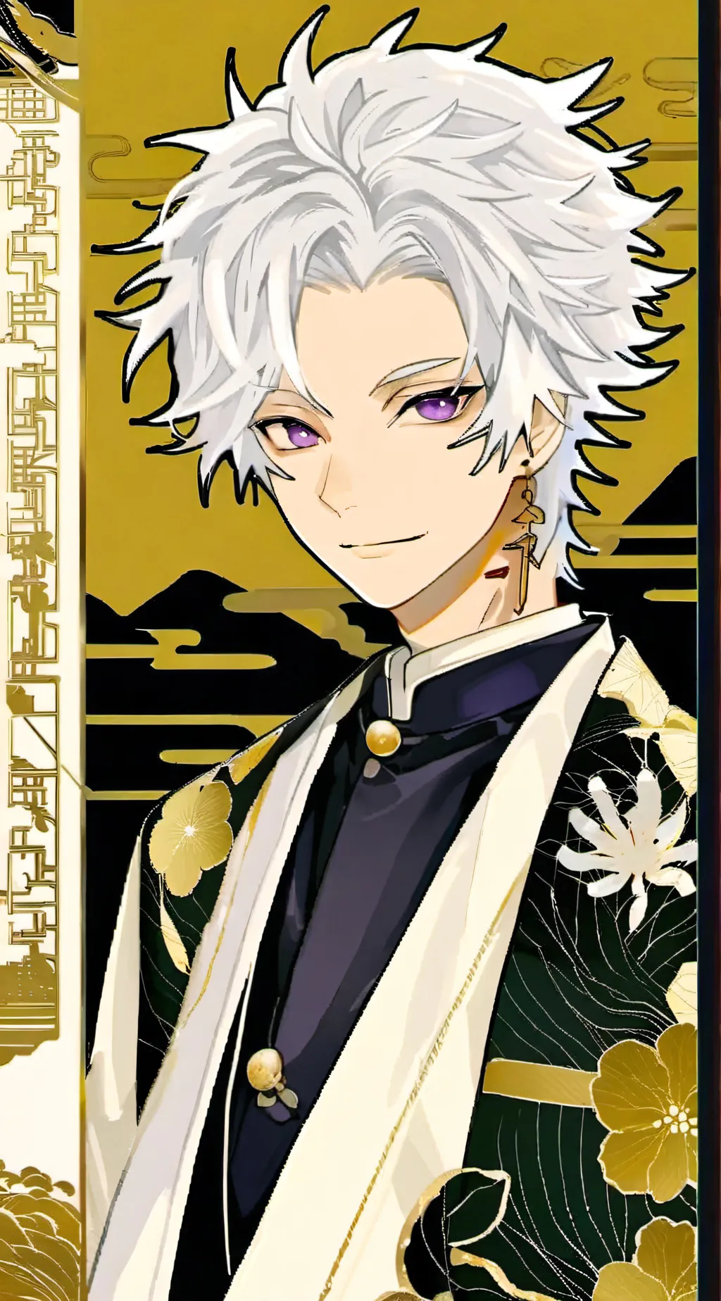 ai character: Sanemi  background