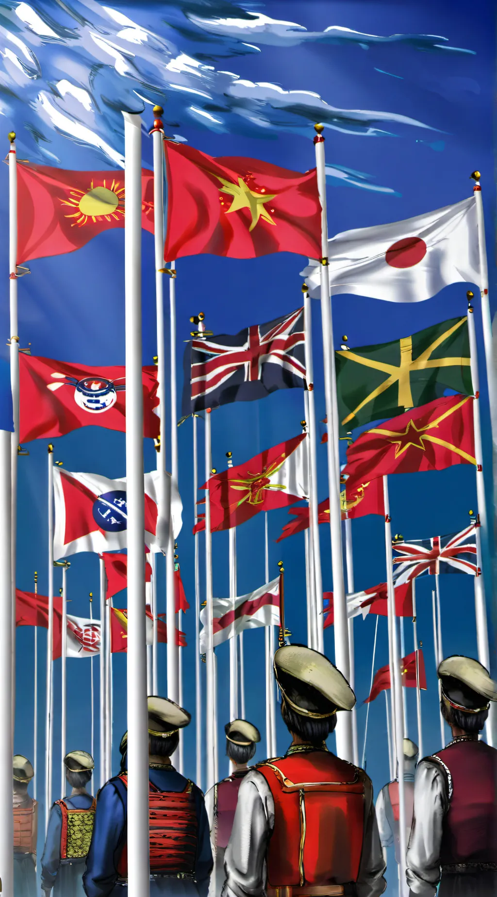 ai character: Country humans background