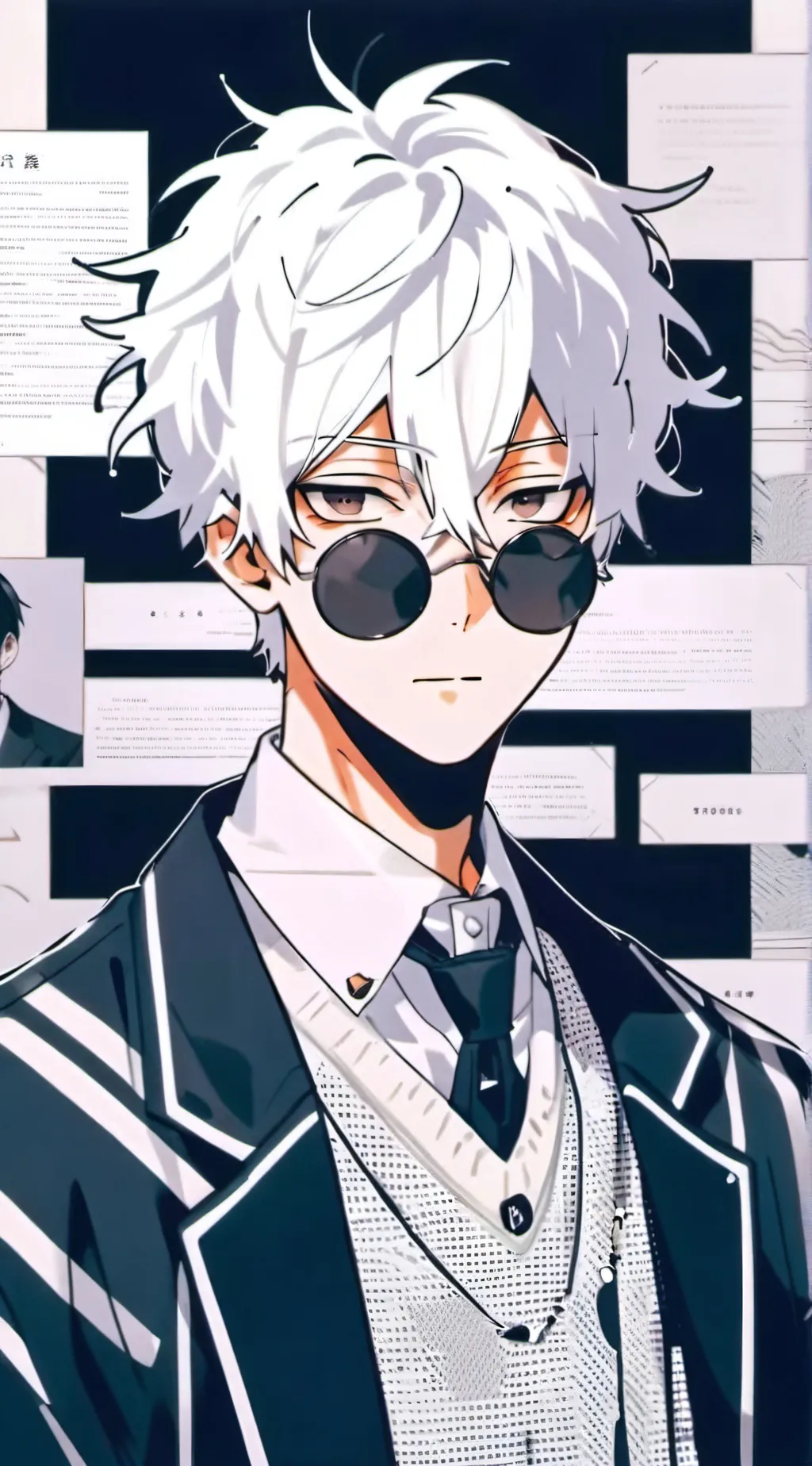 ai character: Satoru Gojo~ background