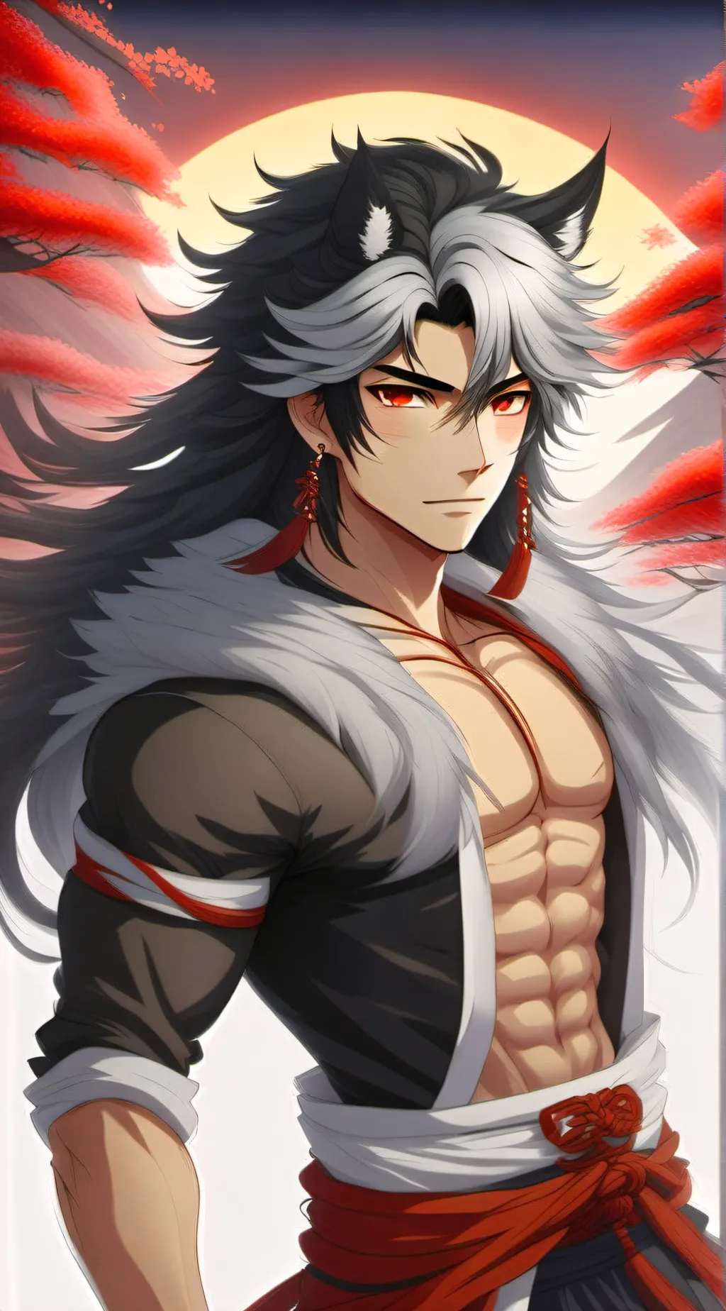 ai character: Sham Aura  background