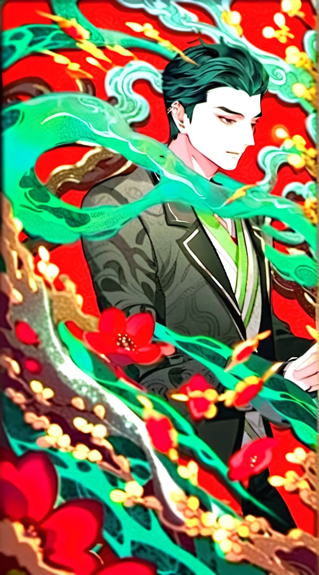 ai character: Dead class 1a  background