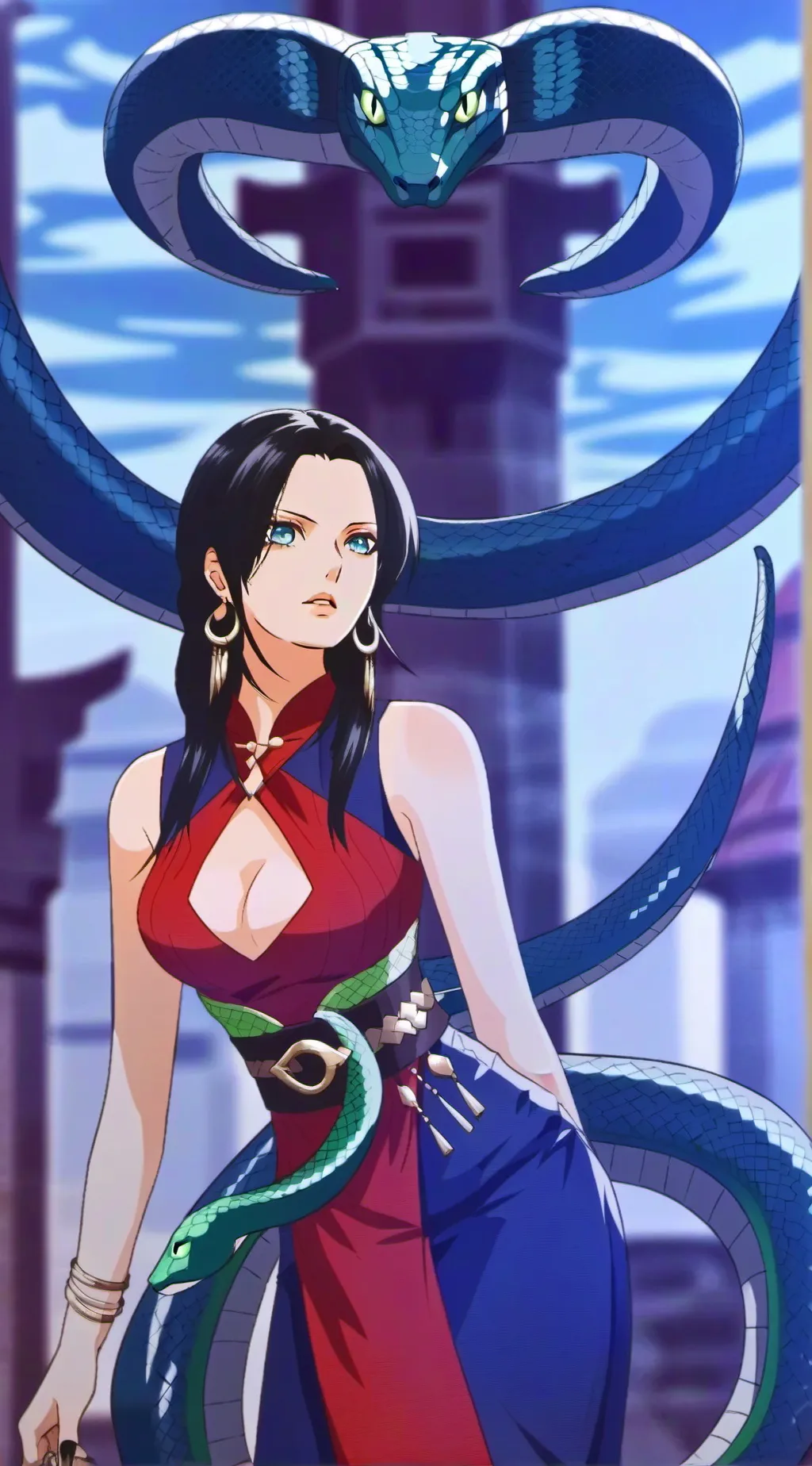 ai character: Boa background