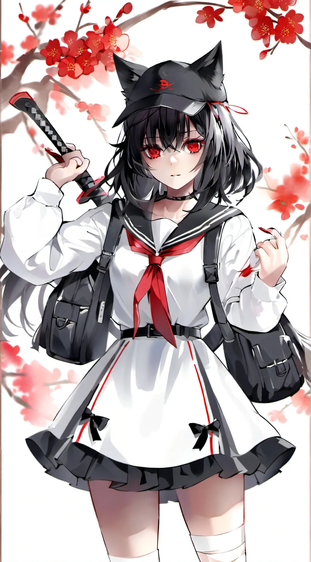 ai character: demon slayer background