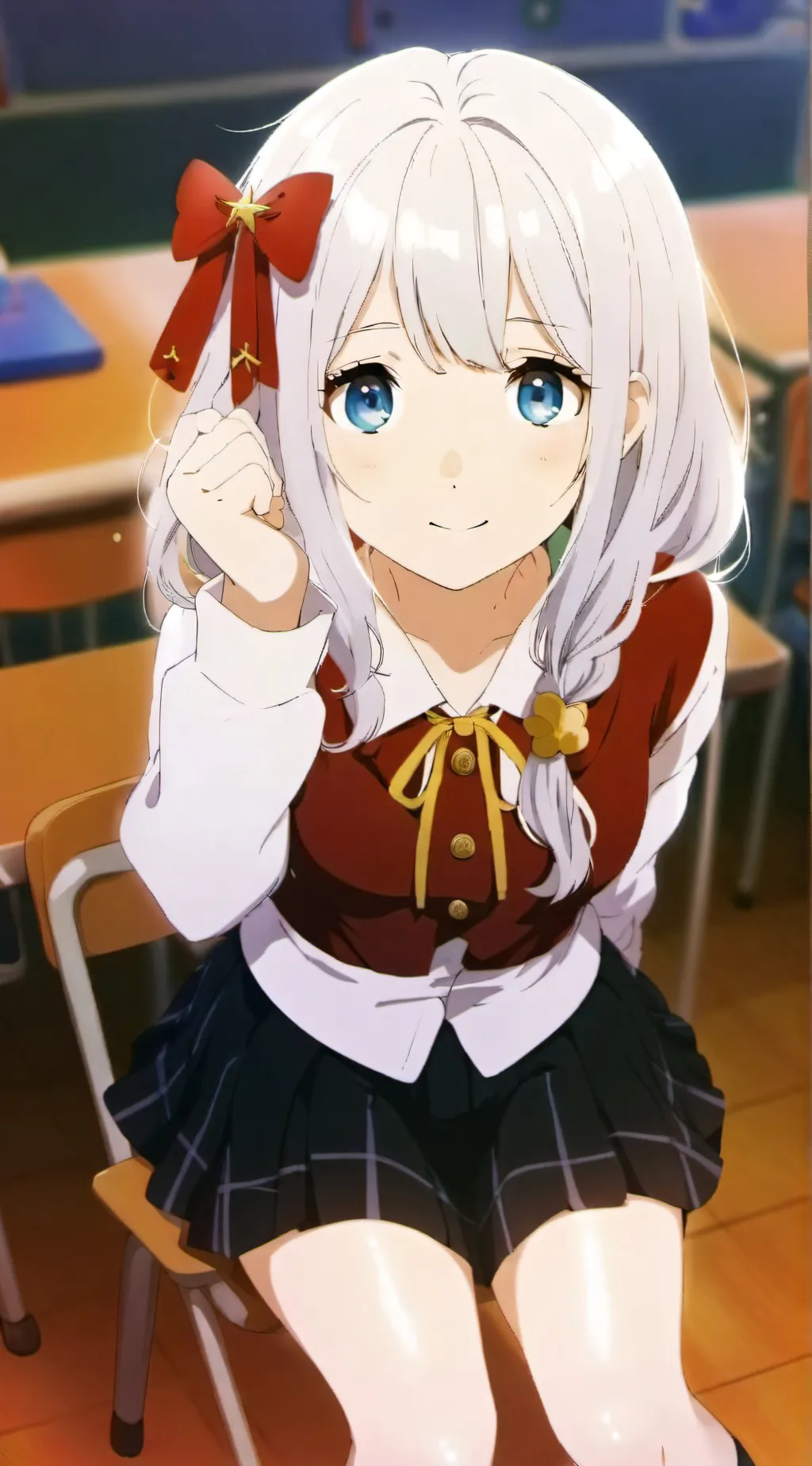 ai character: Alya  background