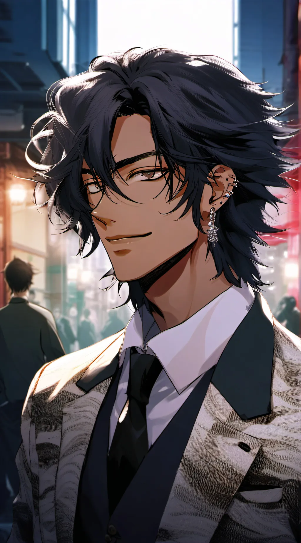 ai character: Blaze/Andrew background