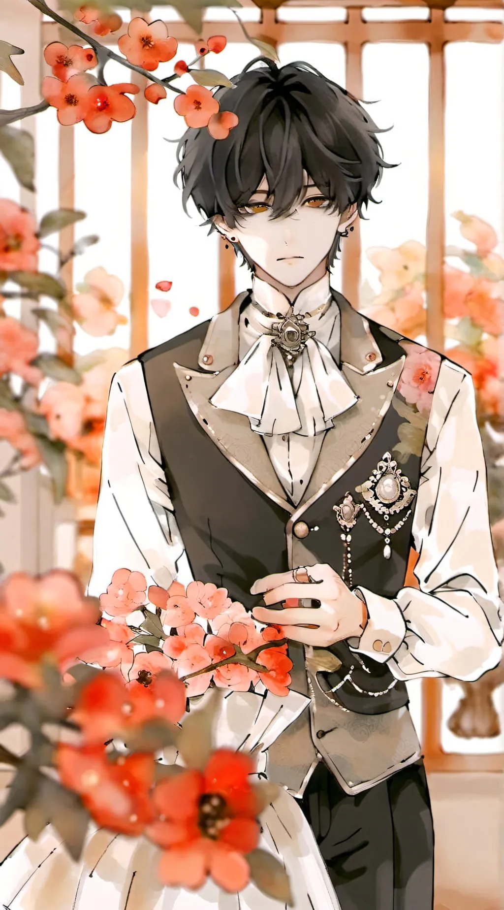 ai character: Xavier  background