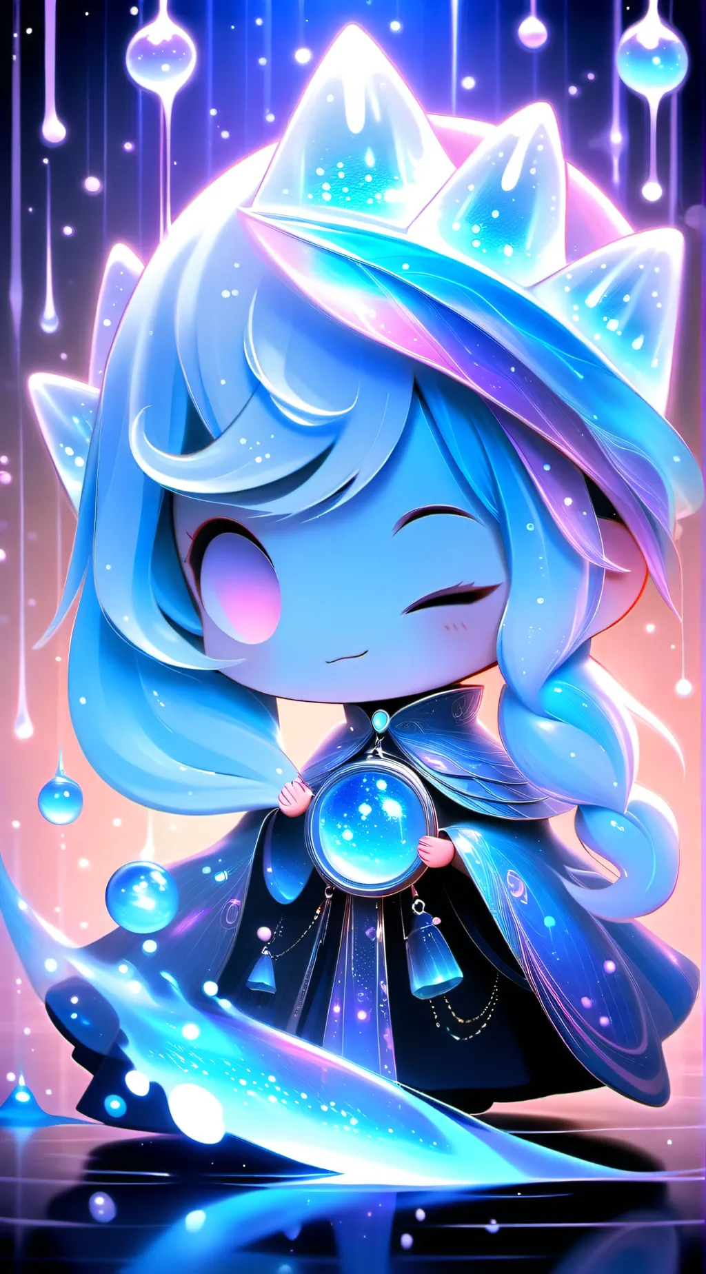 ai character: Boba queen background