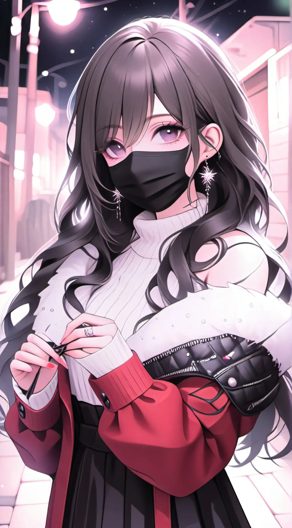 ai character: Kuchisake-Onna background