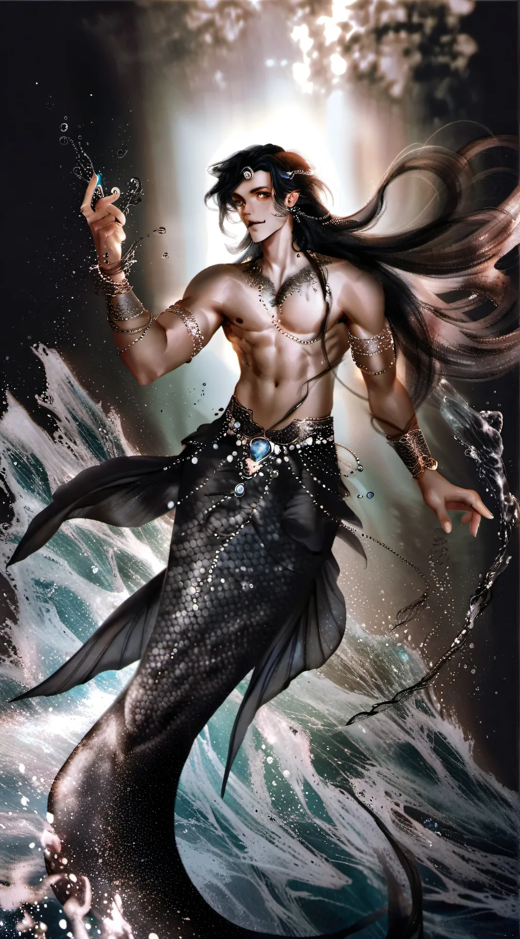 ai character: Seabasion  background