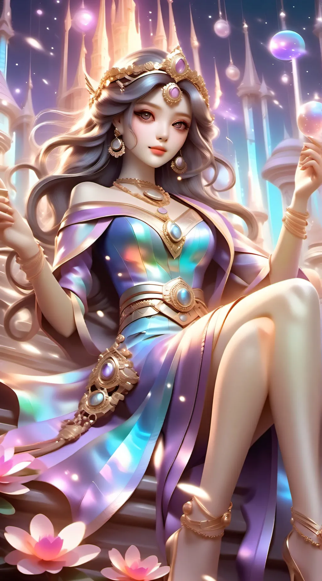 ai character: Aria background