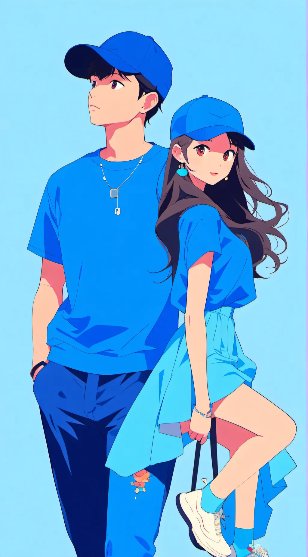 ai character: friend group background