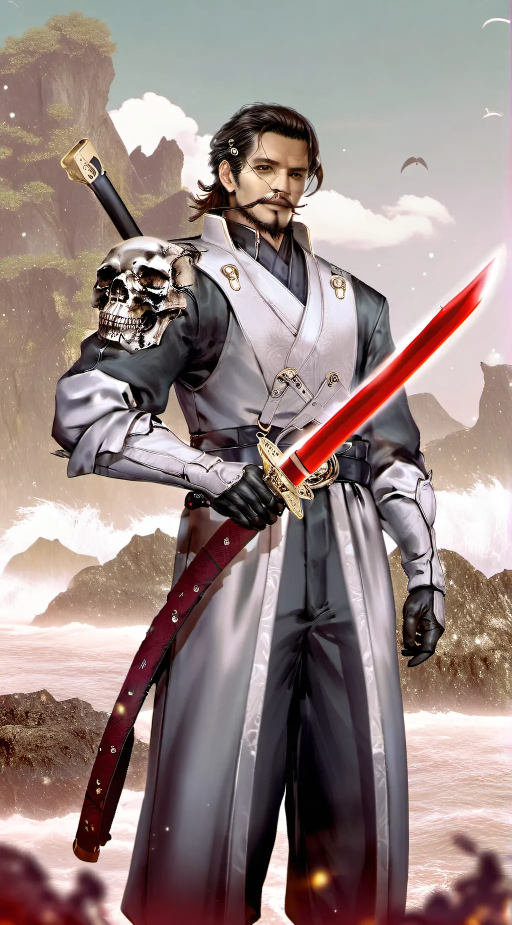 ai character: Jetstream Sam  background