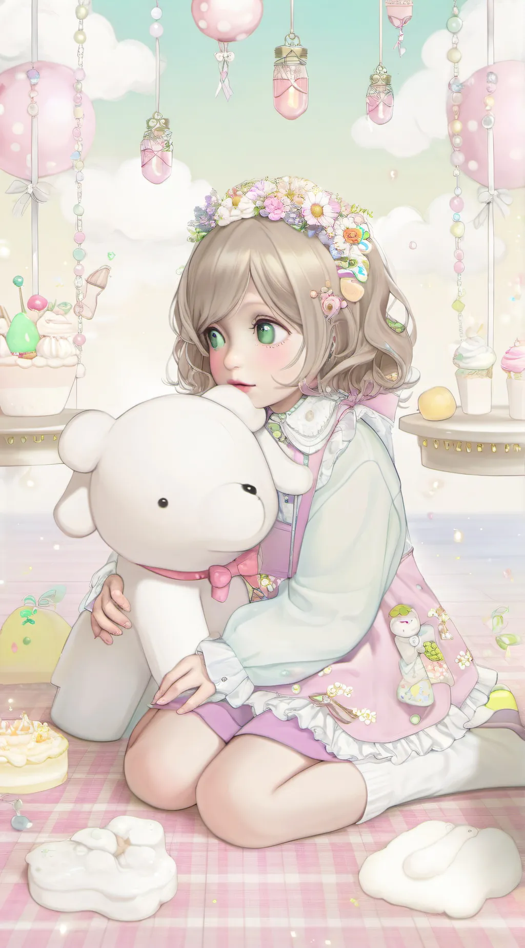 ai character: milly background