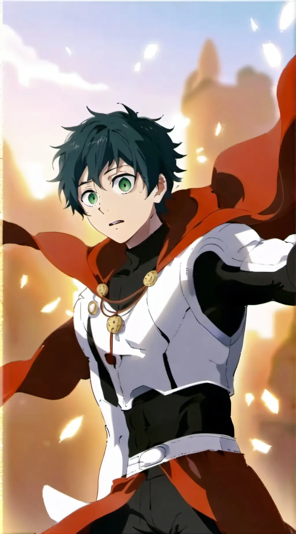 ai character: •Deku |birthday• background