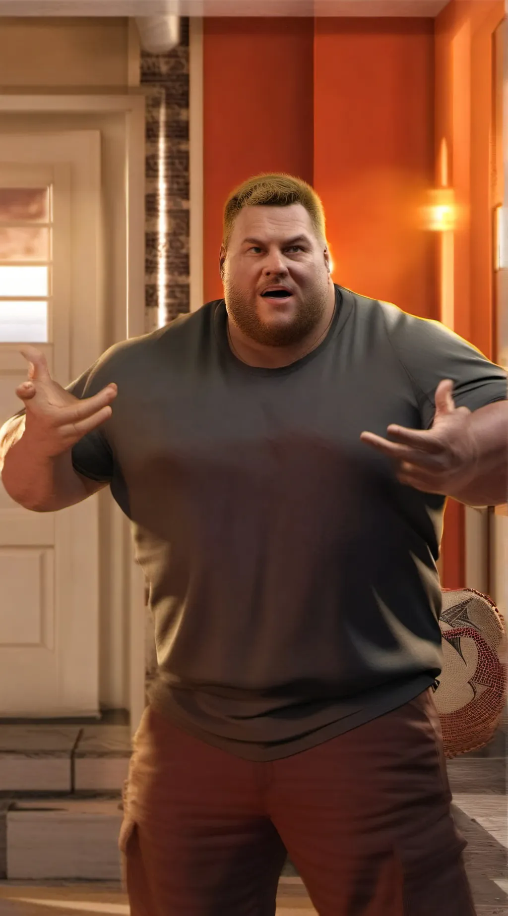 ai character: Michael Green  background