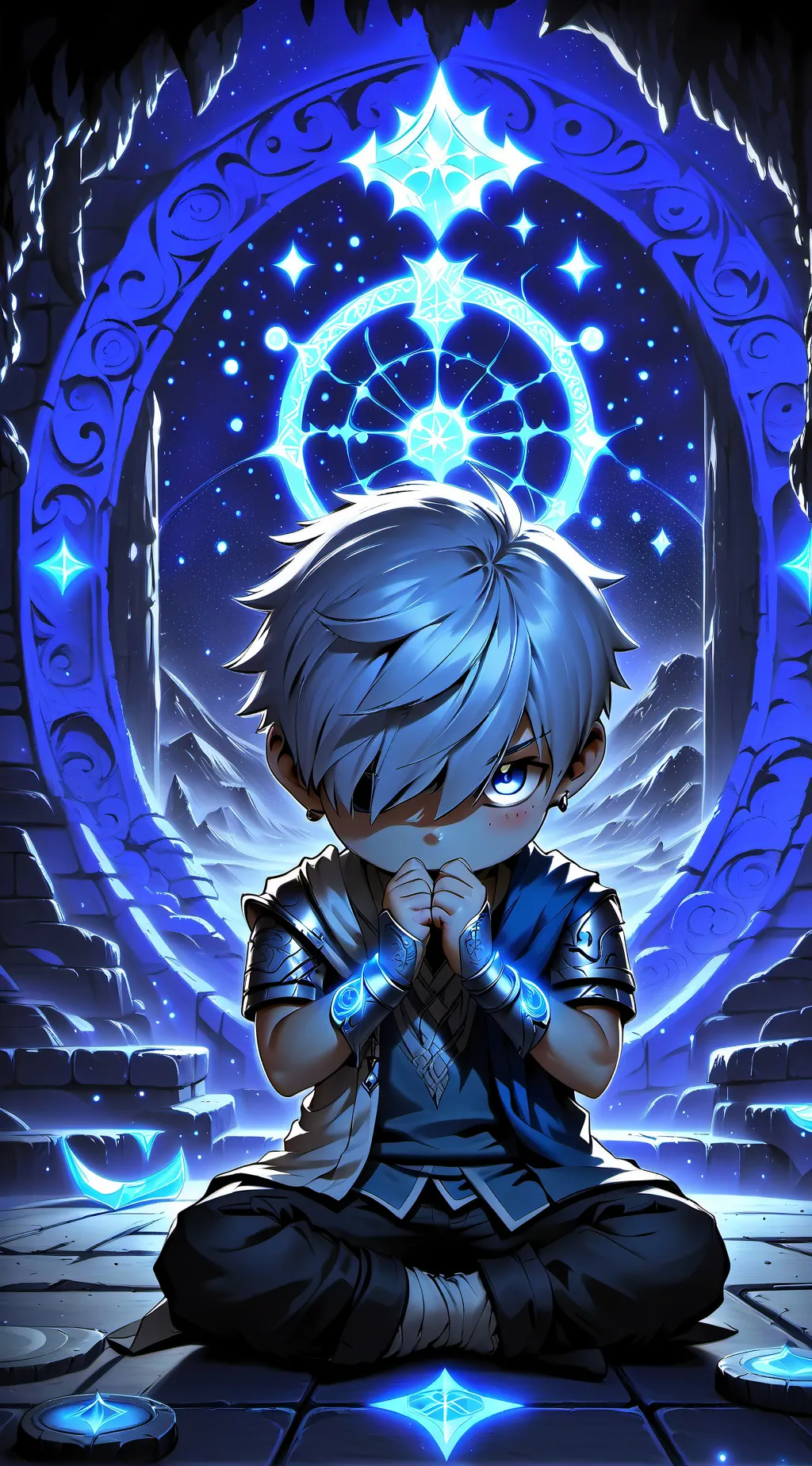 ai character: Logan Devine. background