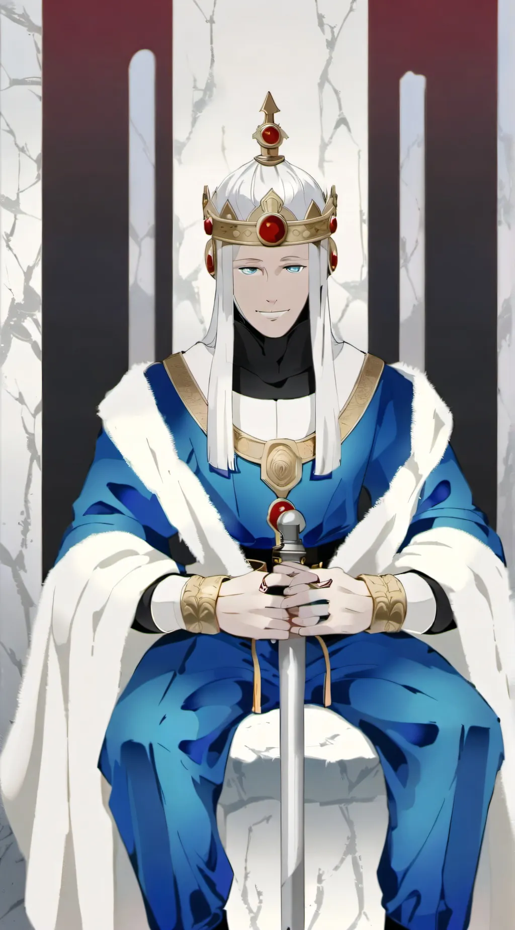 ai character: Cruel king background