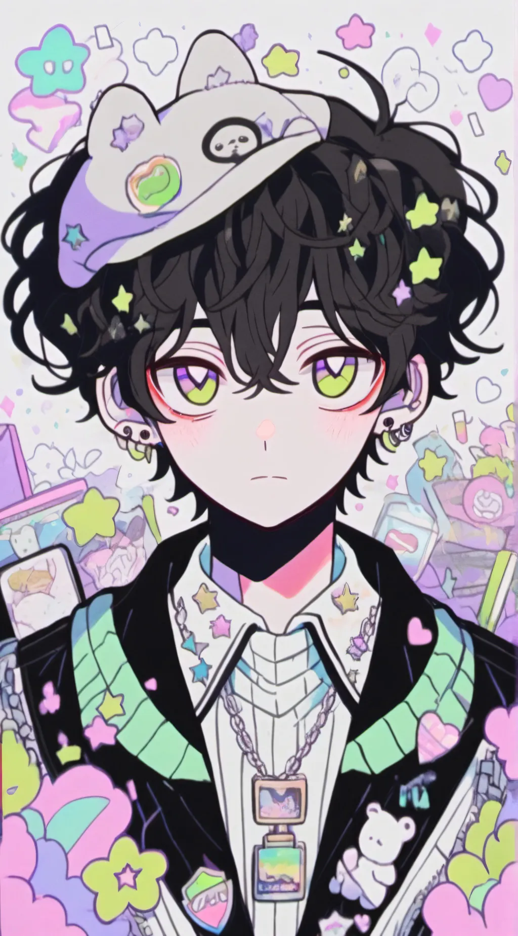 ai character: lucas👄🥵 background