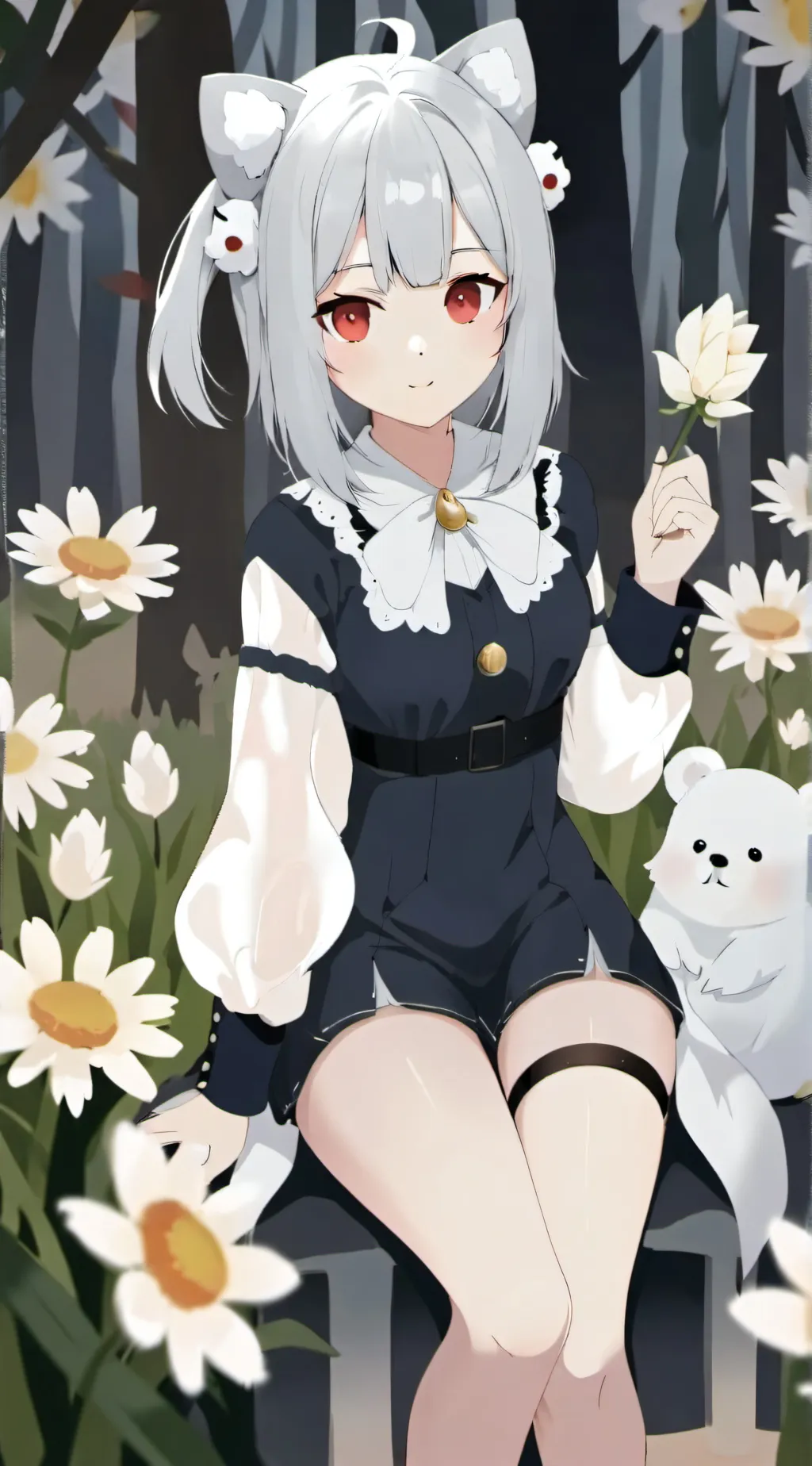 ai character: Crystal  background