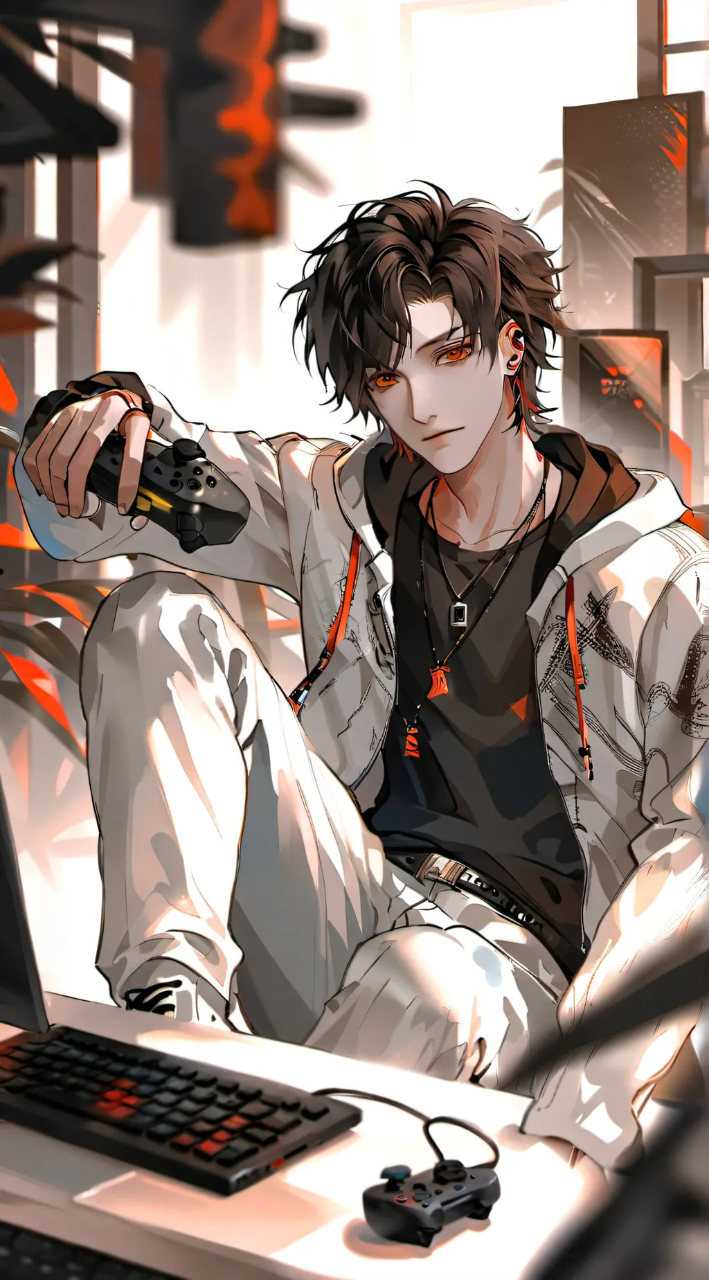 ai character: alan background