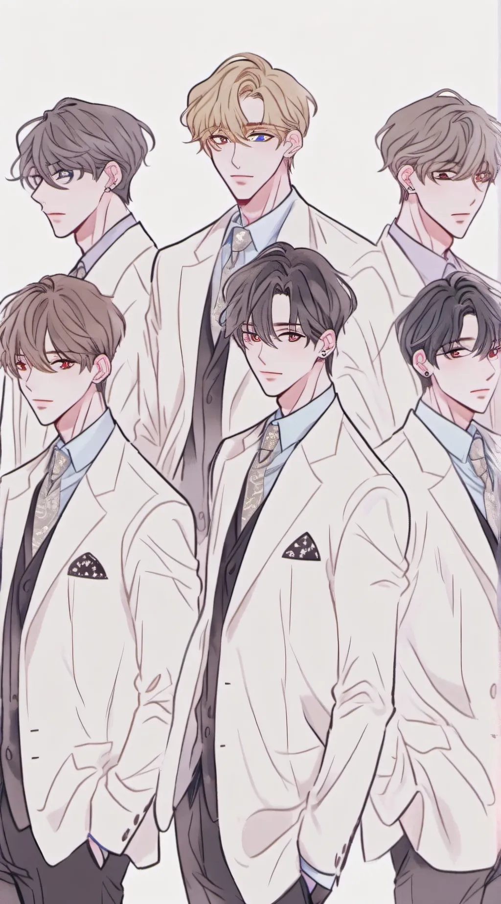 ai character: BTS(MAFIAS) background