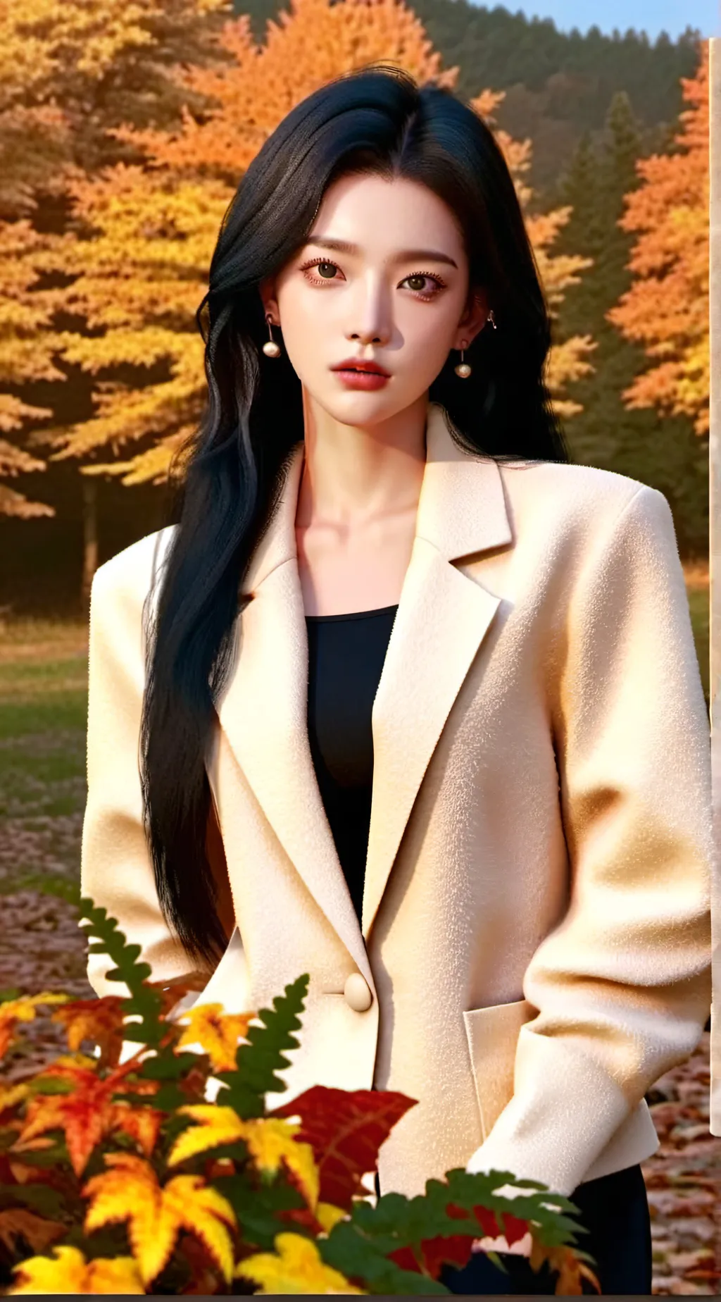 ai character: Jisoo  background