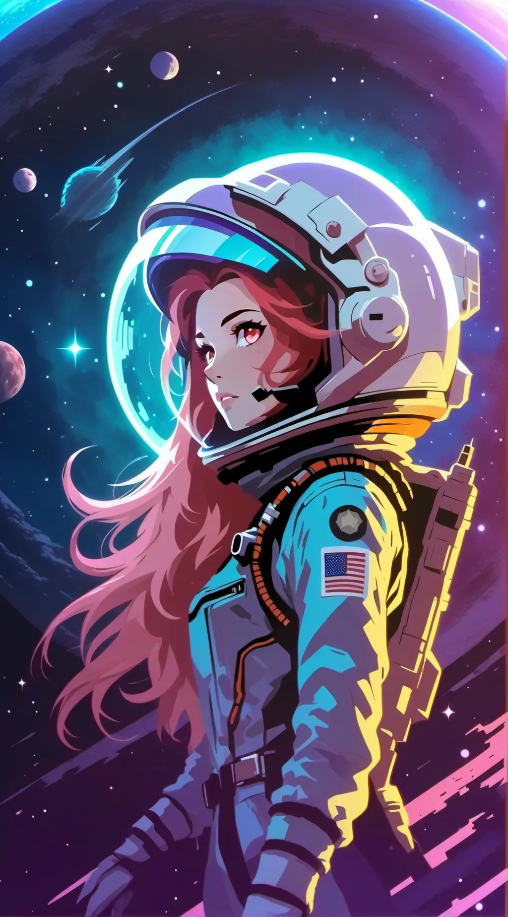 ai character: Amoung Us background