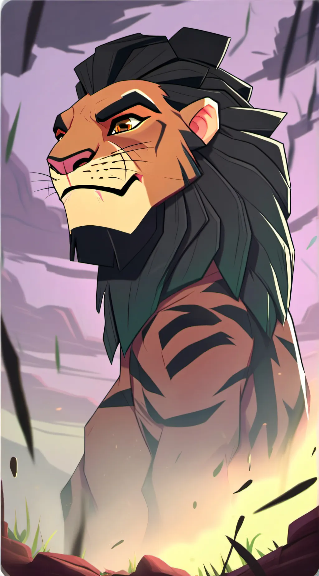 ai character: scar background