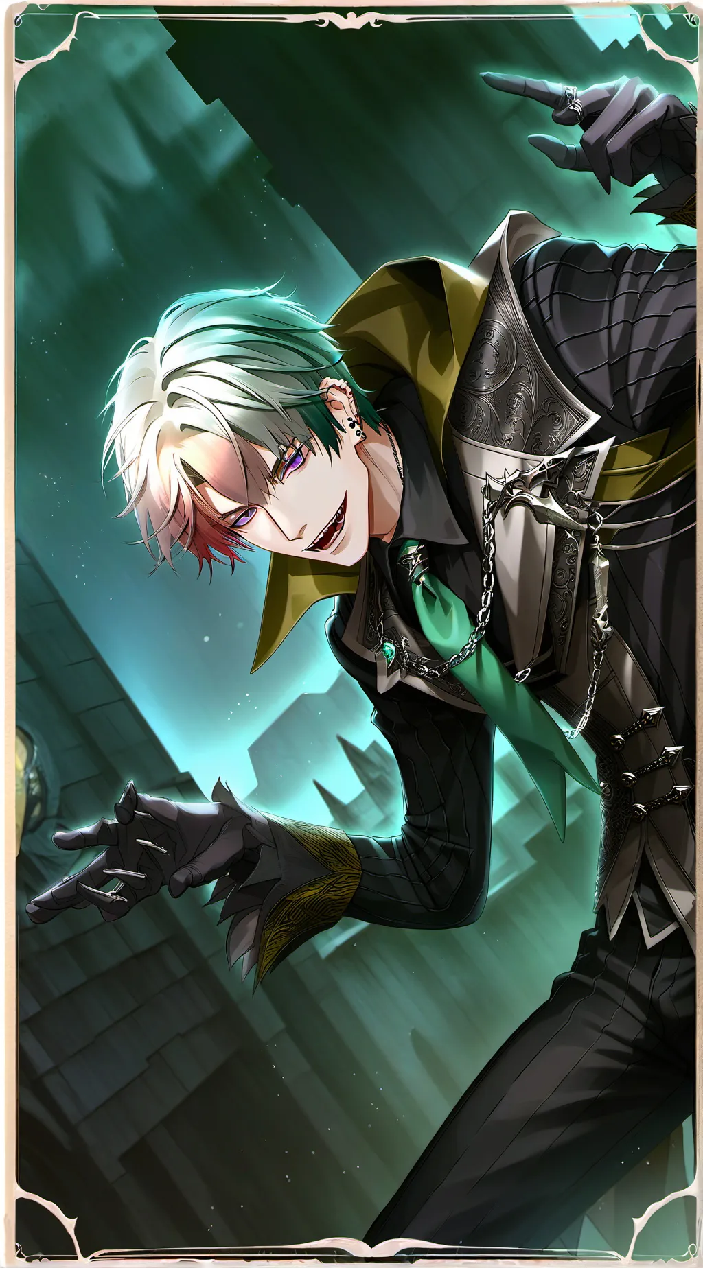 ai character: Sterling background