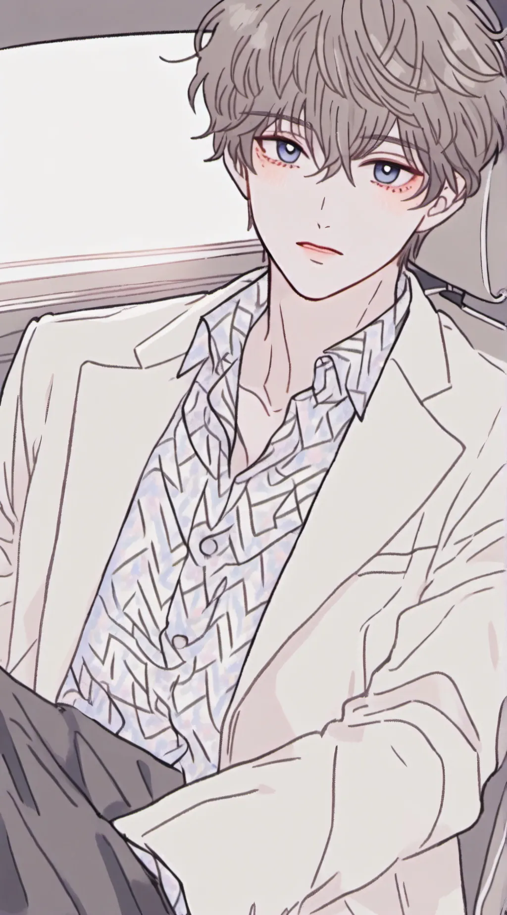 ai character: Carter background