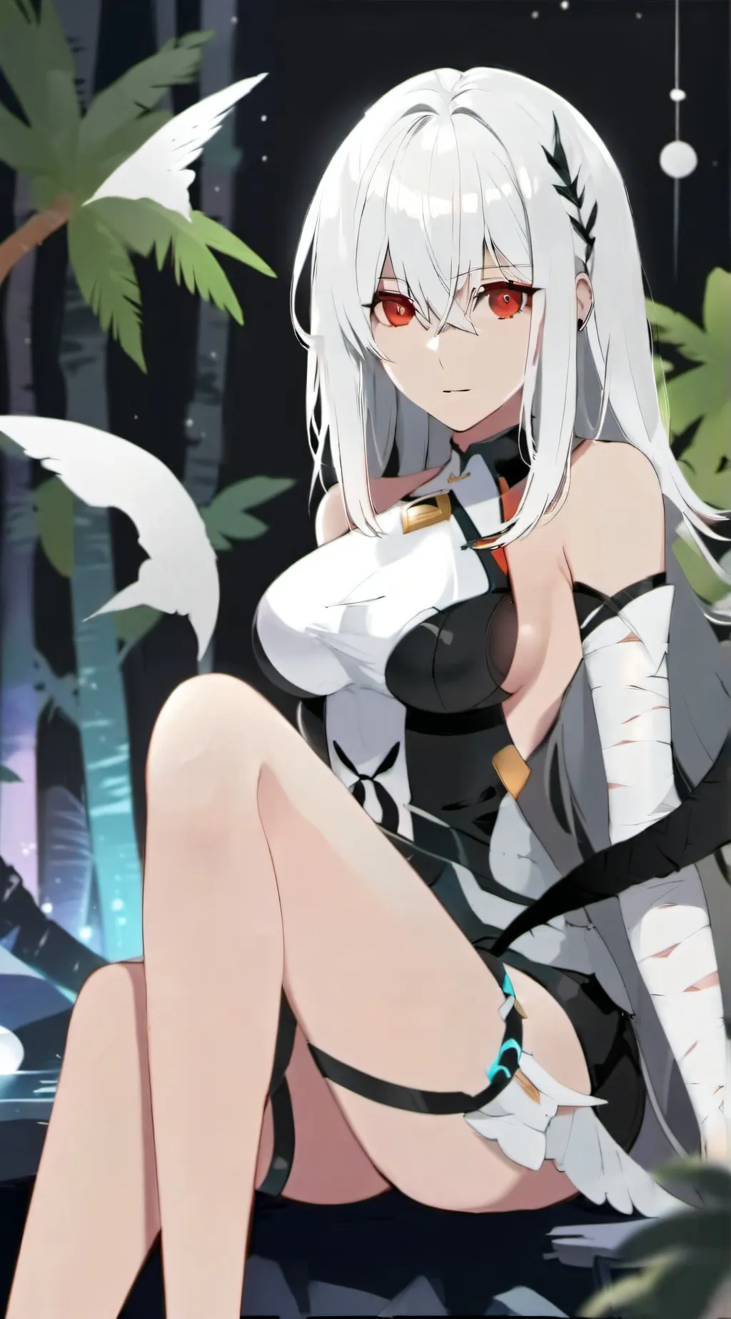 ai character: Lucky  background