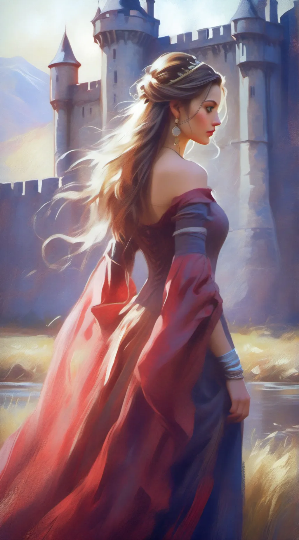 ai character: desendats background