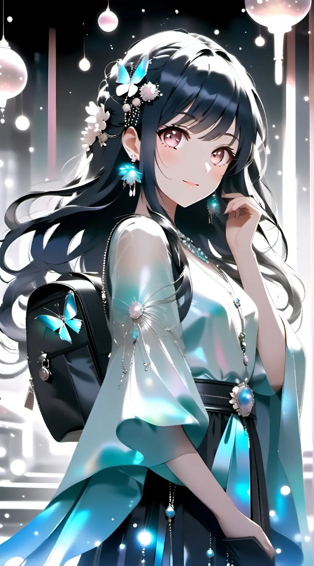 ai character: Katy background