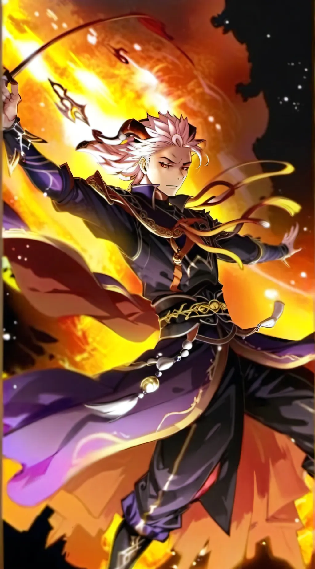 ai character: Sukuna background