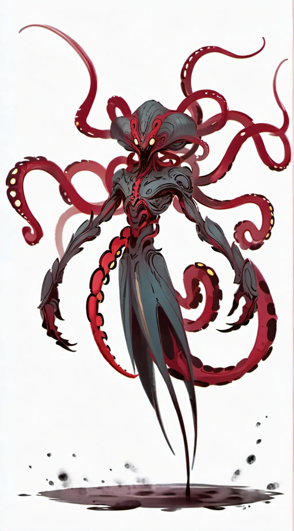 ai character: Hunter Long Legs  background