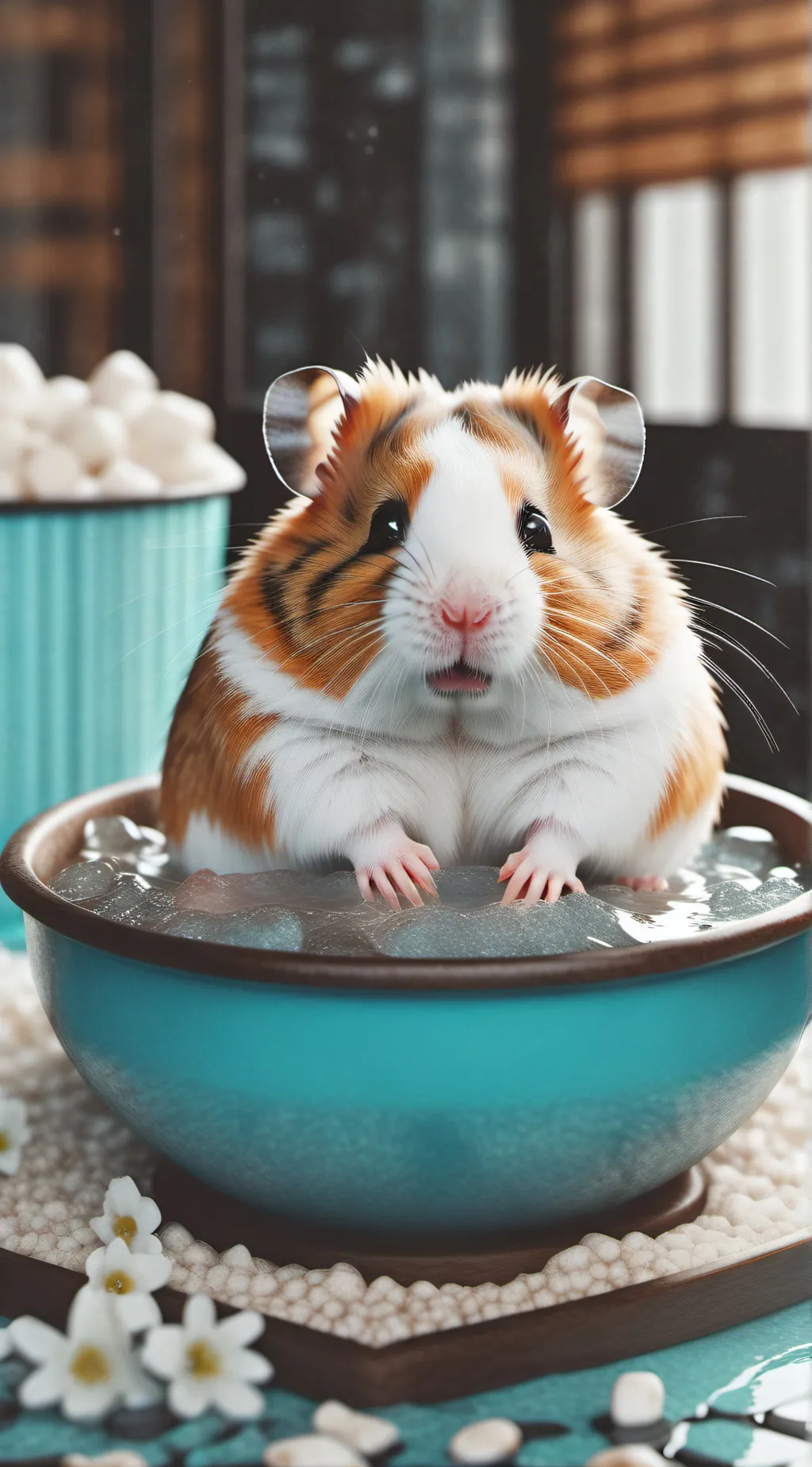 ai character: hamster background